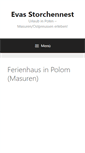 Mobile Screenshot of evas-storchennest.de